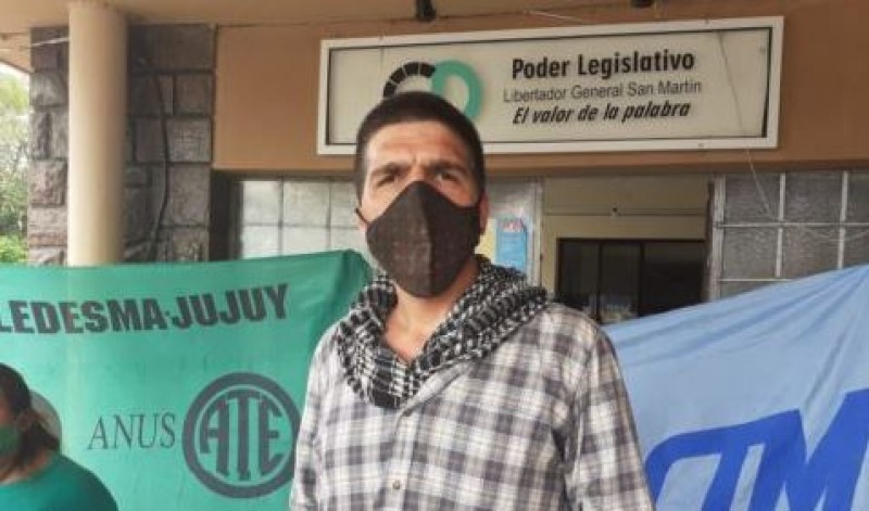 Jujuy: detuvieron por unas horas al dirigente Santiago Seillant